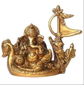 Ganesh on boat
