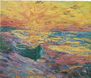 Sonnenuntergan 1.Nolde