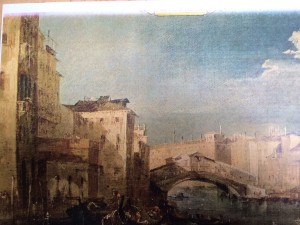 Guardi palazzo Barzizza da ovest