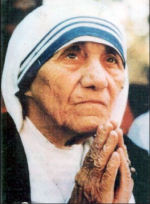 Madre Teresa prega