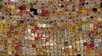 El Anatsui oro rosso