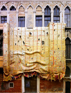 El Anatsui totale facciata