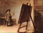 Rembrandt nello studio